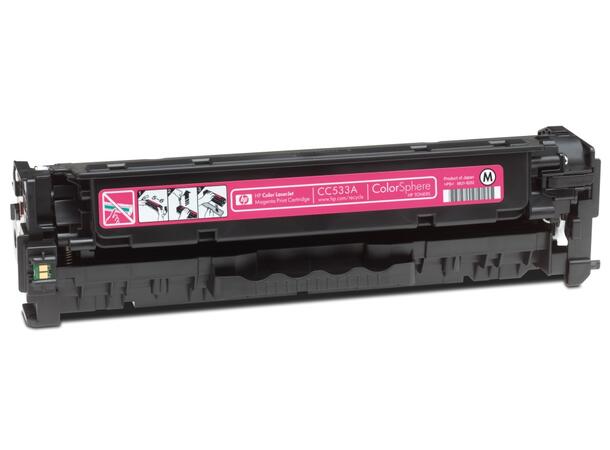Toner HP CL CC533A rød 